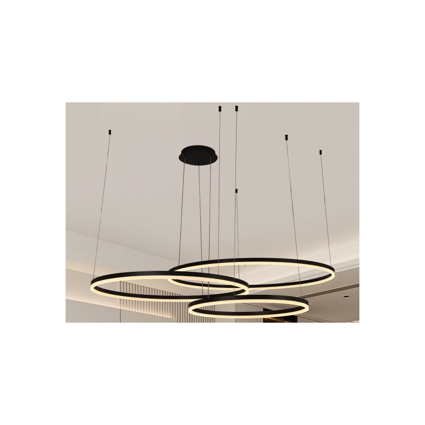 Candeeiro suspenso LED com regulação LED/170W/230V 3000-6500K + comando