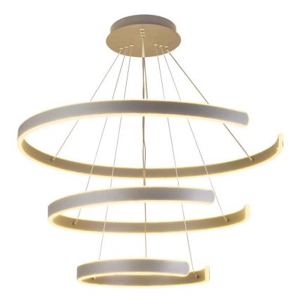Candeeiro suspenso LED com regulação LED/220W/230V 3000-6500K diâmetro 80 cm + comando