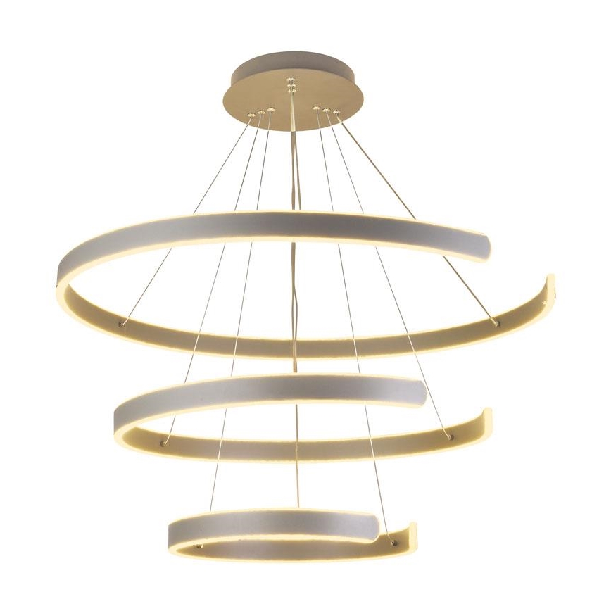 Candeeiro suspenso LED com regulação LED/220W/230V 3000-6500K diâmetro 80 cm + comando