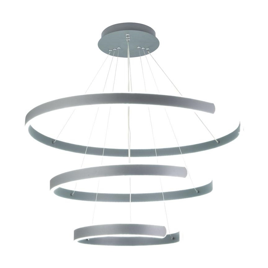 Candeeiro suspenso LED com regulação LED/220W/230V 3000-6500K diâmetro 80 cm + comando