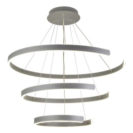 Candeeiro suspenso LED com regulação LED/220W/230V 3000-6500K diâmetro 80 cm + comando