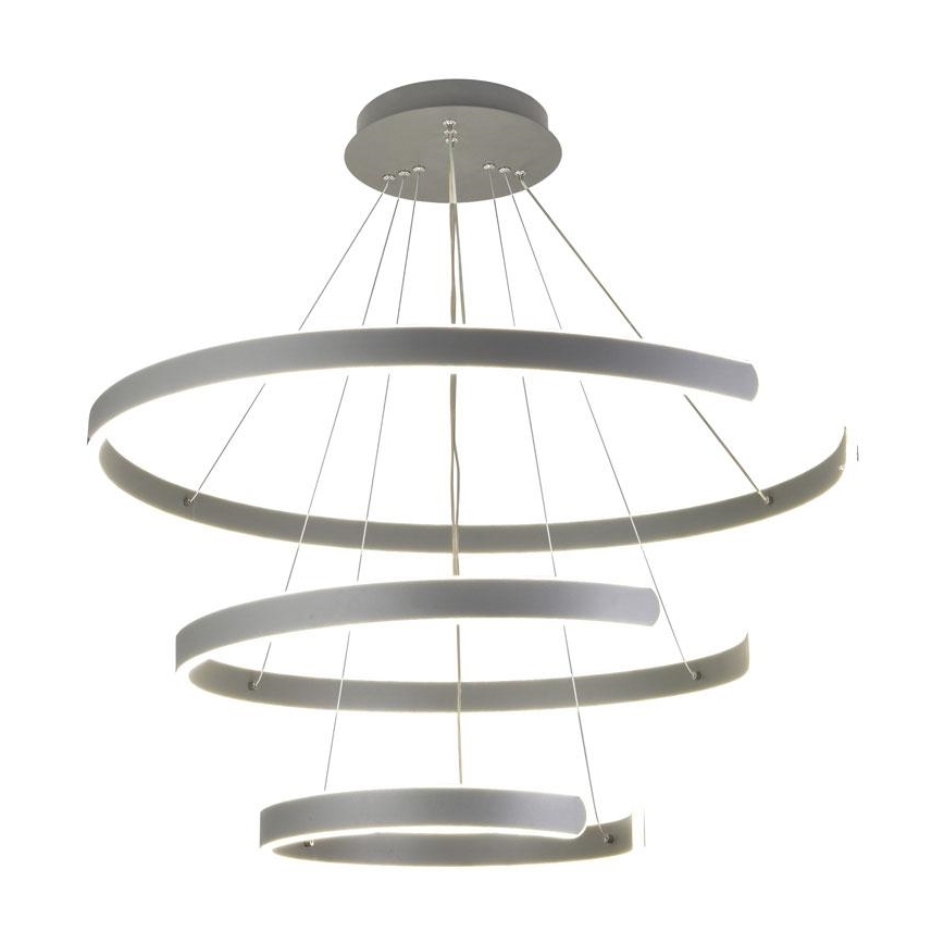 Candeeiro suspenso LED com regulação LED/220W/230V 3000-6500K diâmetro 80 cm + comando