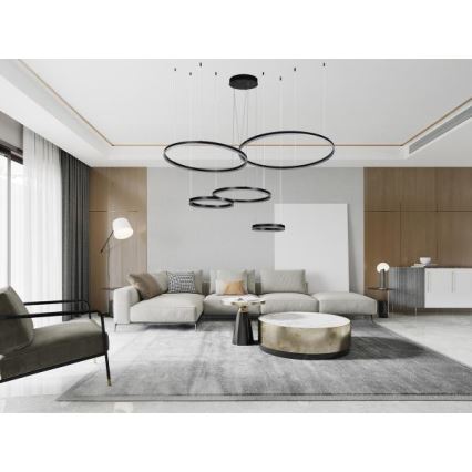 Candeeiro suspenso LED com regulação LED/220W/230V 3000-6500K + comando