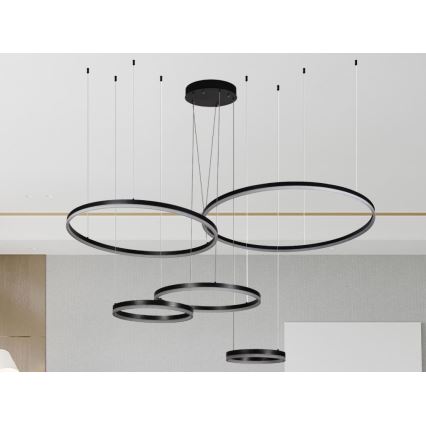 Candeeiro suspenso LED com regulação LED/220W/230V 3000-6500K + comando