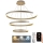 Candeeiro suspenso LED com regulação LED/220W/230V 3000-6500K diâmetro 80 cm + comando