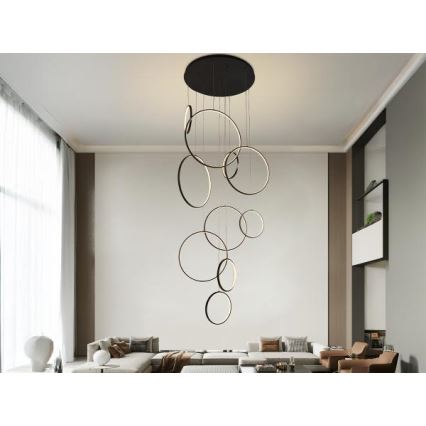Candeeiro suspenso LED com regulação LED/290W/230V 3000-6500K + comando