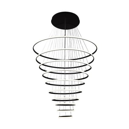 Candeeiro suspenso LED com regulação LED/365W/230V 3000-6500K diâmetro 100 cm + comando