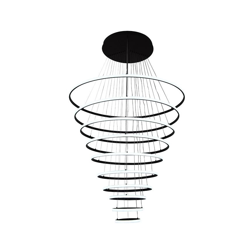 Candeeiro suspenso LED com regulação LED/365W/230V 3000-6500K diâmetro 100 cm + comando