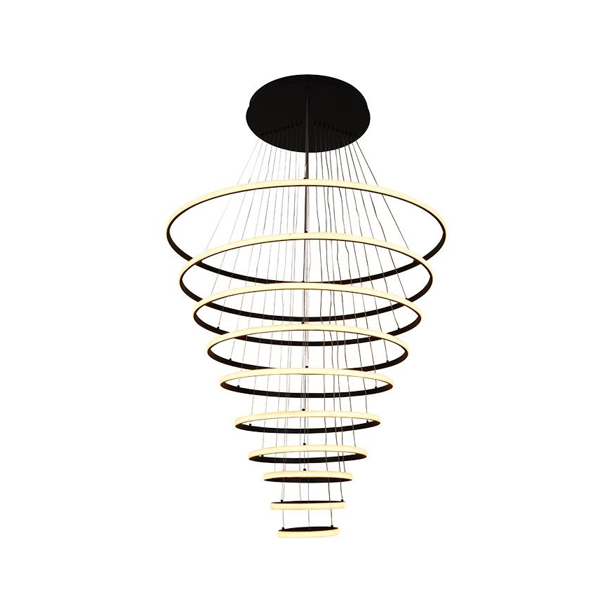 Candeeiro suspenso LED com regulação LED/365W/230V 3000-6500K diâmetro 100 cm + comando