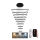 Candeeiro suspenso LED com regulação LED/385W/230V 3000-6500K + comando