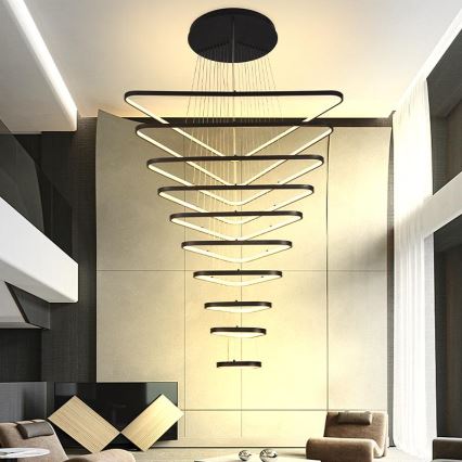 Candeeiro suspenso LED com regulação LED/385W/230V 3000-6500K + comando
