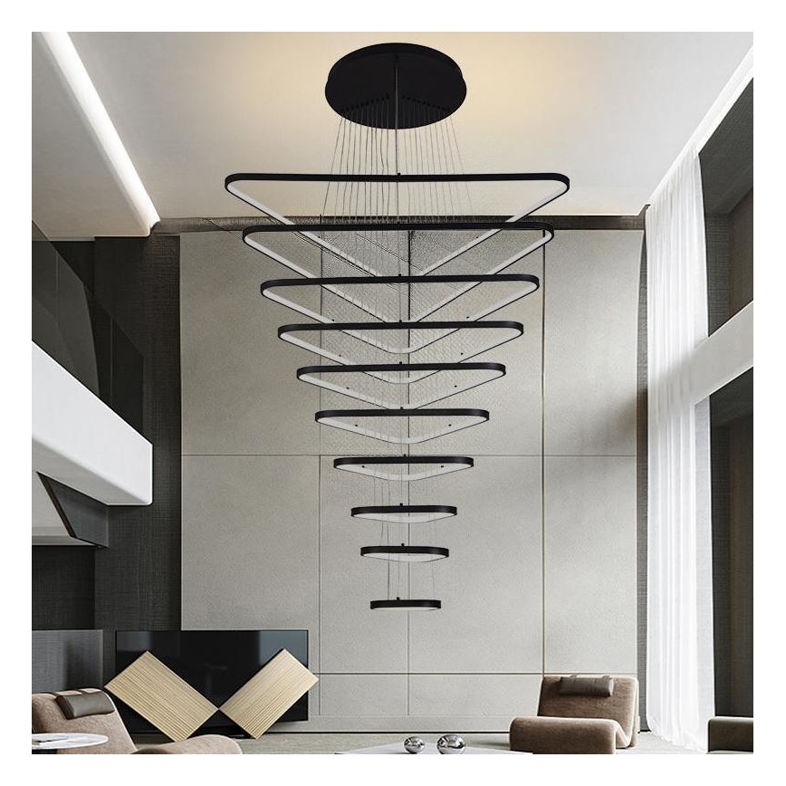 Candeeiro suspenso LED com regulação LED/385W/230V 3000-6500K + comando