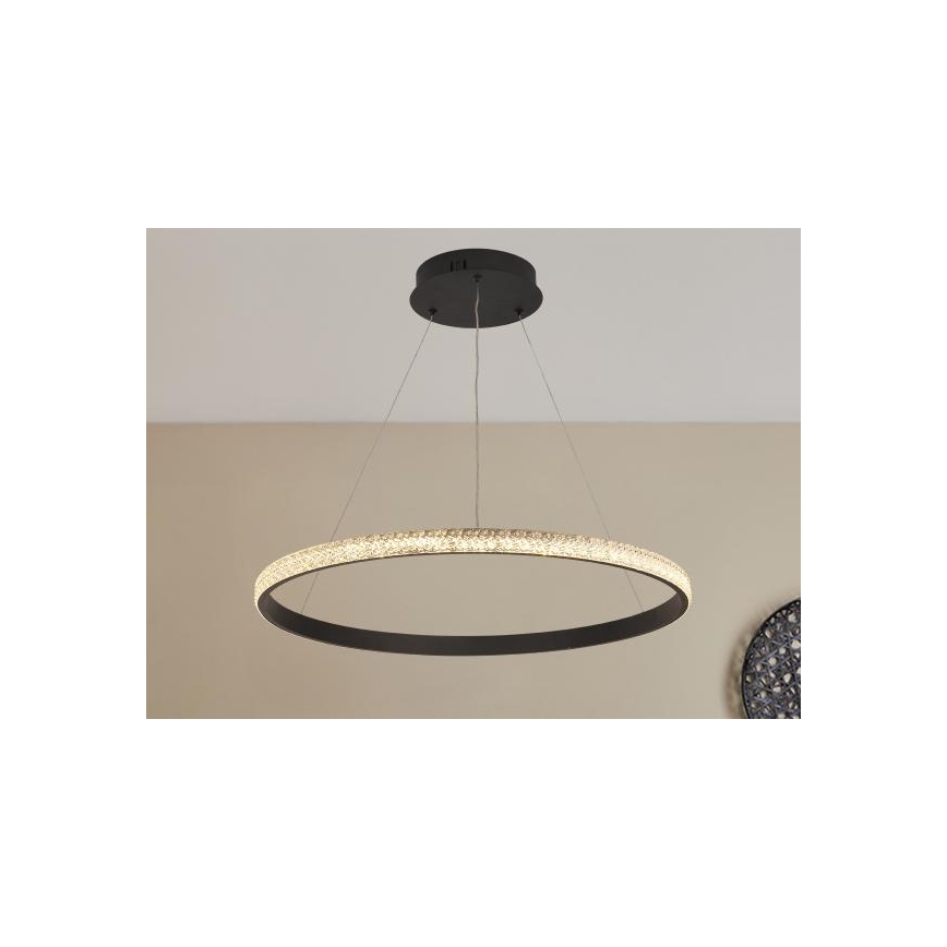Candeeiro suspenso LED com regulação LED/40W/230V 3000-6500K diâmetro 60 cm + comando