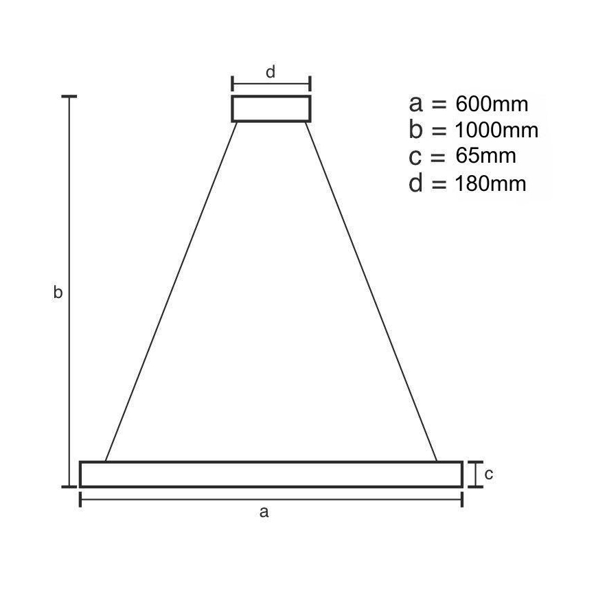 Lustre de cristal regulável num fio LED/40W/230V 3000-6500K cromado brilhante + comando