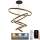 Candeeiro suspenso LED com regulação LED/420W/230V 3000-6500K diâmetro 100 cm + comando