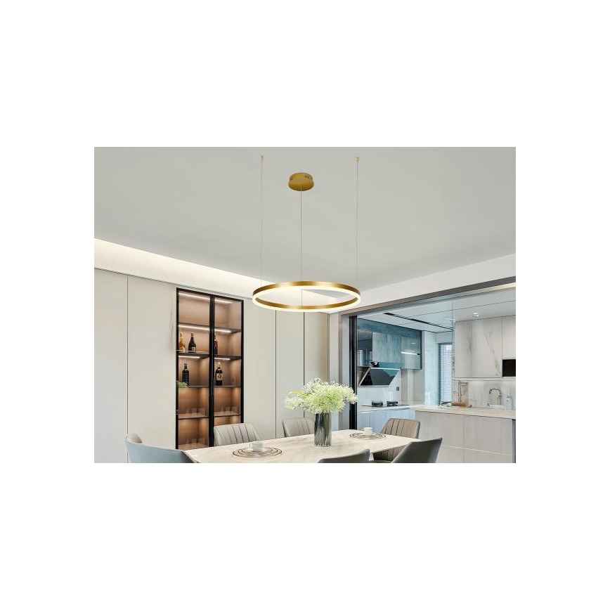 Candeeiro suspenso LED com regulação LED/42W/230V 3000-6500K + comando