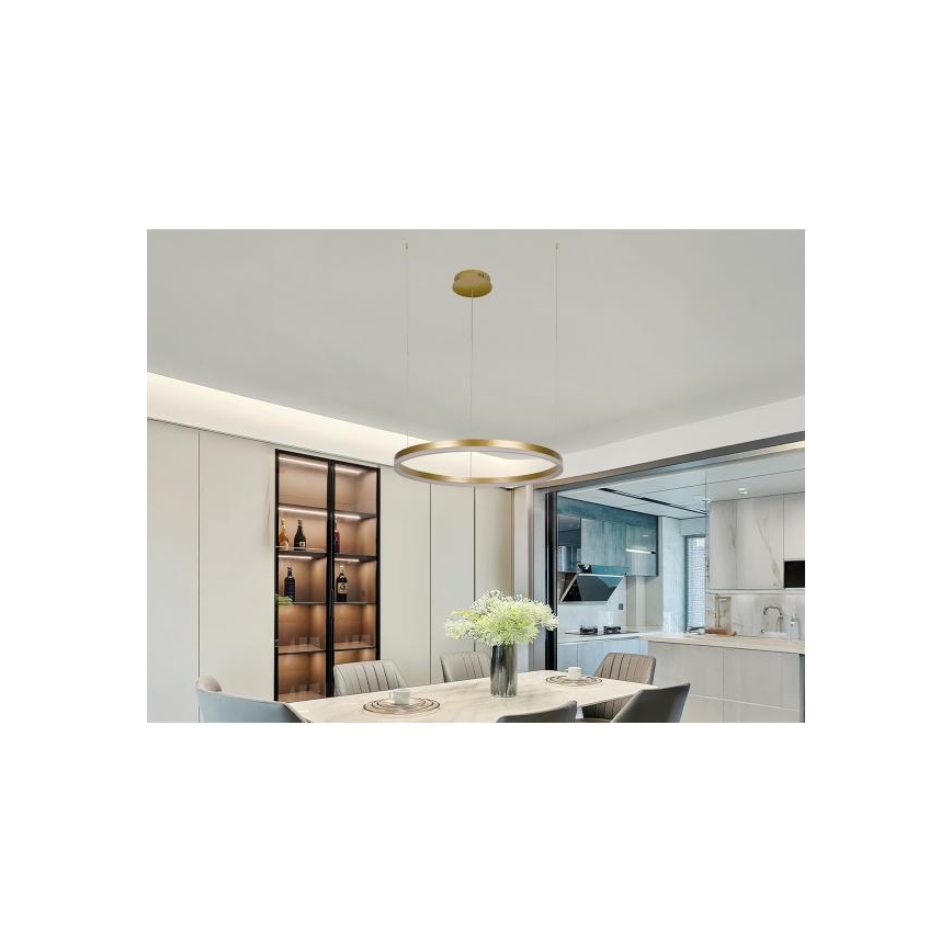 Candeeiro suspenso LED com regulação LED/42W/230V 3000-6500K + comando