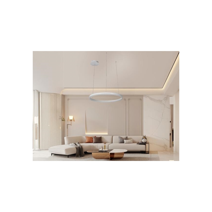 Candeeiro suspenso LED com regulação LED/42W/230V 3000-6500K + comando