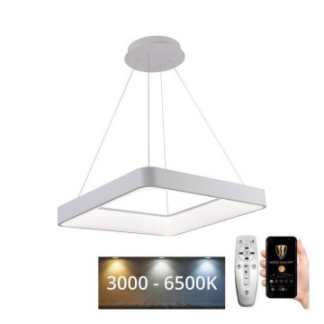 Candeeiro suspenso LED com regulação LED/55W/230V 3000-6500K branco + comando