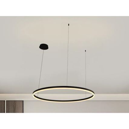 Candeeiro suspenso LED com regulação LED/55W/230V 3000-6500K + comando