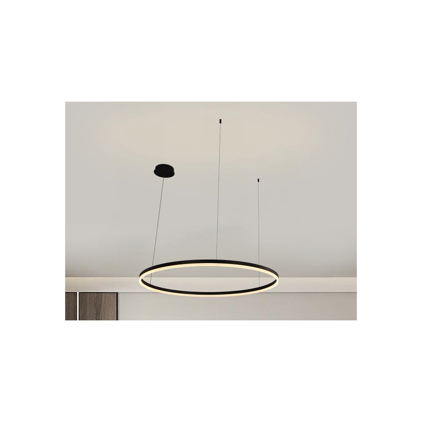 Candeeiro suspenso LED com regulação LED/55W/230V 3000-6500K + comando