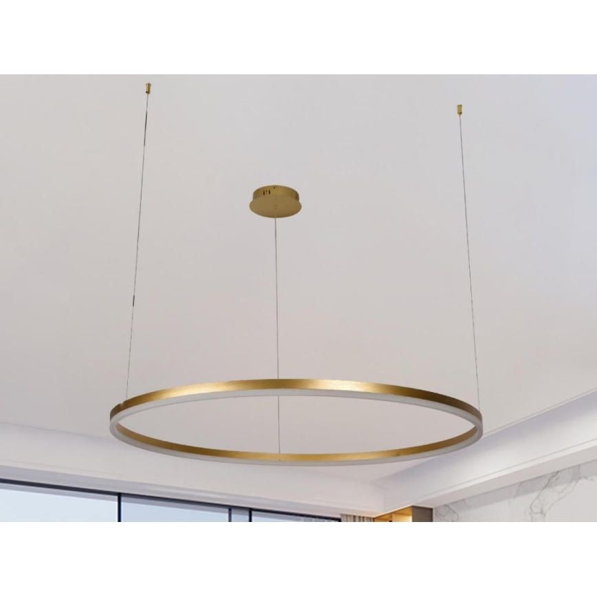 Candeeiro suspenso LED com regulação LED/55W/230V 3000-6500K + comando