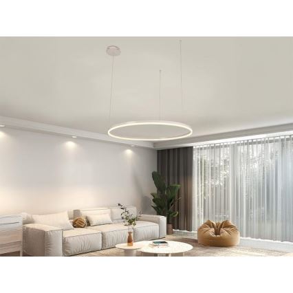 Candeeiro suspenso LED com regulação LED/55W/230V 3000-6500K + comando