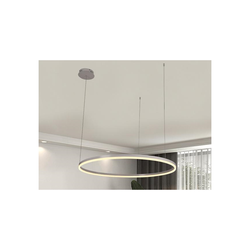 Candeeiro suspenso LED com regulação LED/55W/230V 3000-6500K + comando