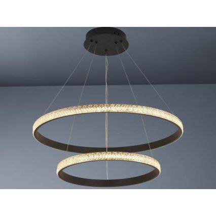 Candeeiro suspenso LED com regulação LED/65W/230V 3000-6500K + comando