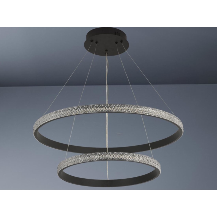 Candeeiro suspenso LED com regulação LED/65W/230V 3000-6500K + comando