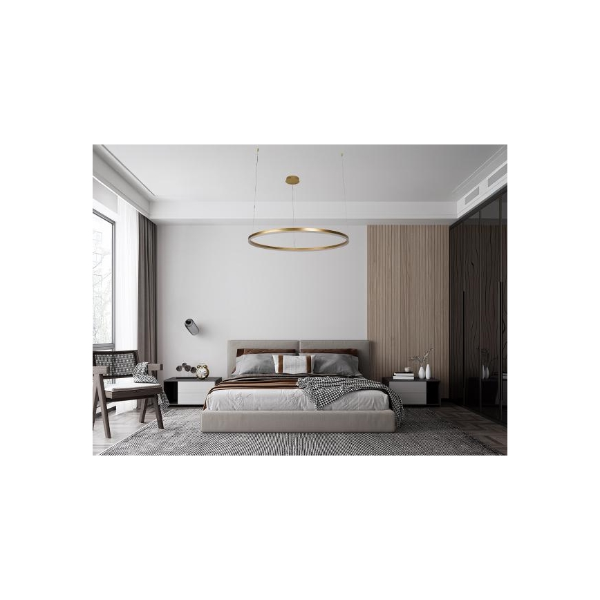 Candeeiro suspenso LED com regulação LED/72W/230V 3000-6500K + comando