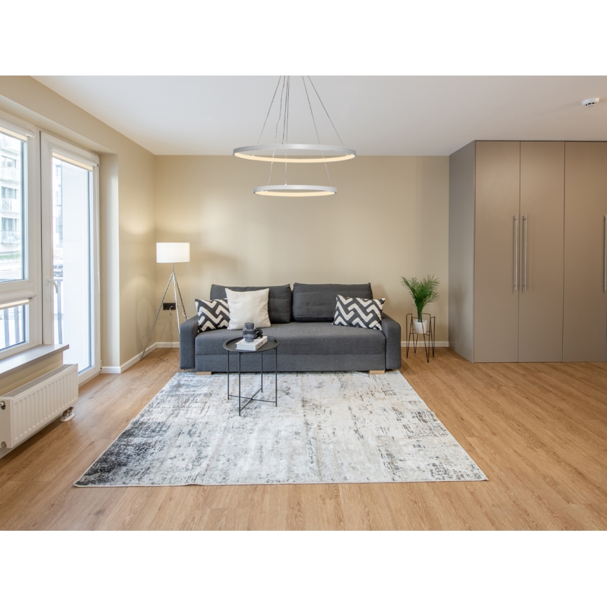 Candeeiro suspenso LED com regulação LED/75W/230V 3000-6500K diâmetro 60 cm + comando