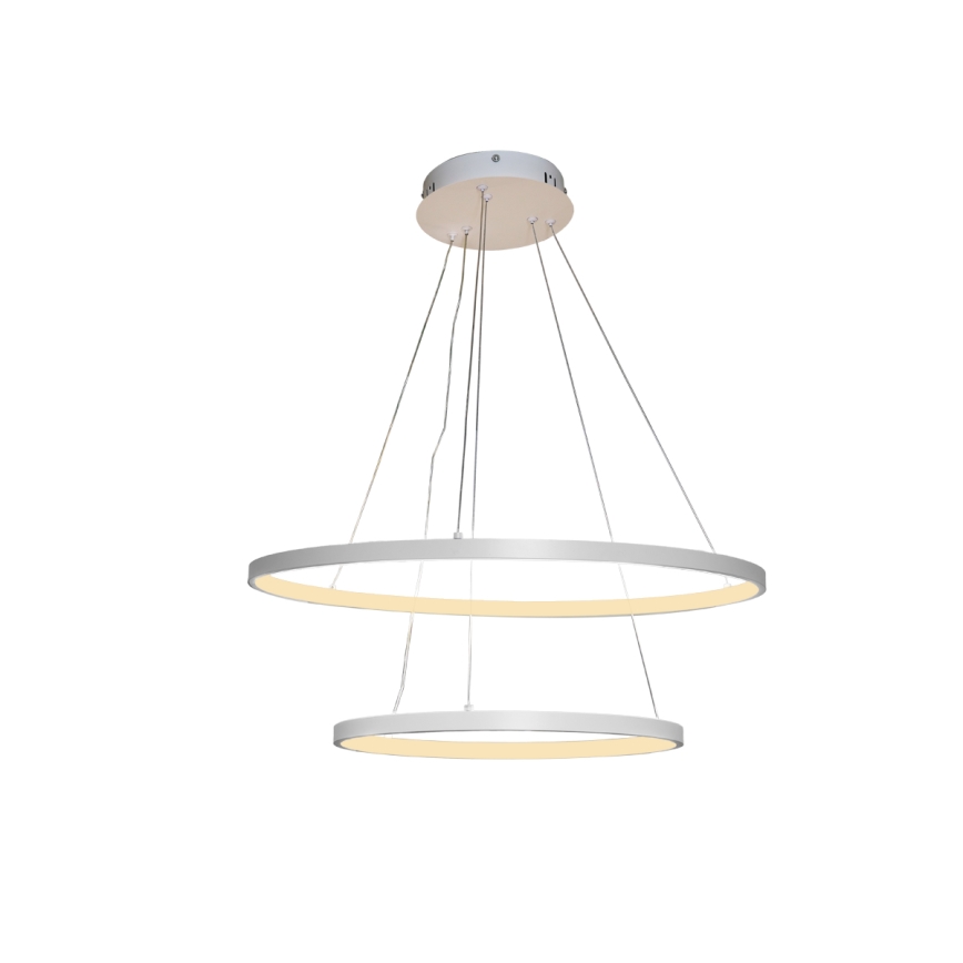 Candeeiro suspenso LED com regulação LED/75W/230V 3000-6500K diâmetro 60 cm + comando