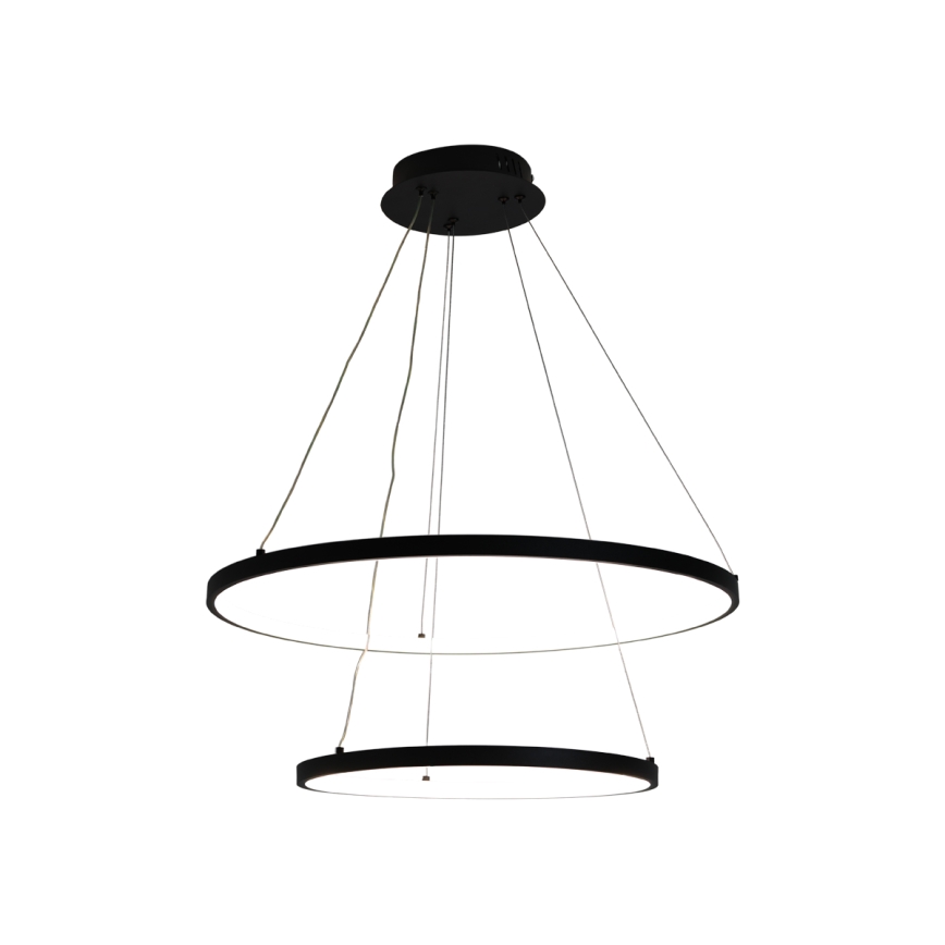 Candeeiro suspenso LED com regulação LED/75W/230V 3000-6500K diâmetro 60 cm + comando