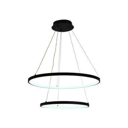 Candeeiro suspenso LED com regulação LED/75W/230V 3000-6500K diâmetro 60 cm + comando