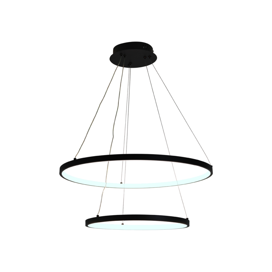 Candeeiro suspenso LED com regulação LED/75W/230V 3000-6500K diâmetro 60 cm + comando