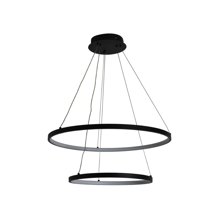 Candeeiro suspenso LED com regulação LED/75W/230V 3000-6500K diâmetro 60 cm + comando