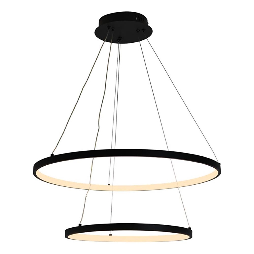 Candeeiro suspenso LED com regulação LED/75W/230V 3000-6500K diâmetro 60 cm + comando