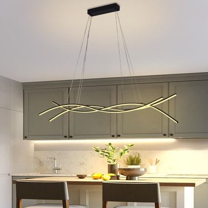 Candeeiro suspenso LED com regulação LED/80W/230V 3000-6500K + comando
