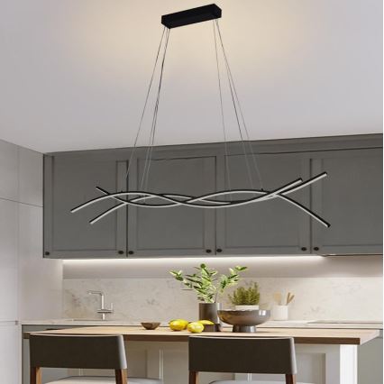 Candeeiro suspenso LED com regulação LED/80W/230V 3000-6500K + comando