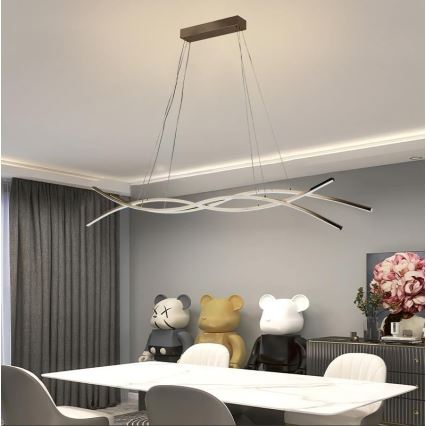 Candeeiro suspenso LED com regulação LED/80W/230V 3000-6500K + comando