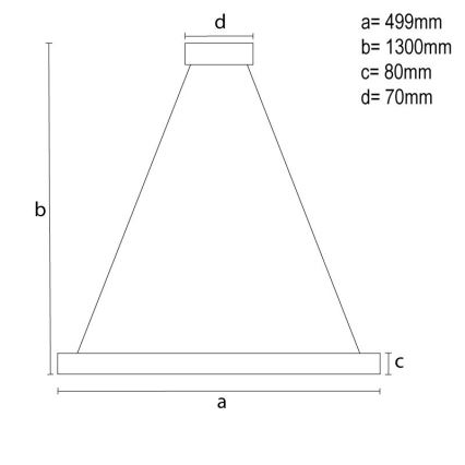 LED Regulação cristal candeeiro suspenso LED/80W/230V 3000-6500K preto + comando