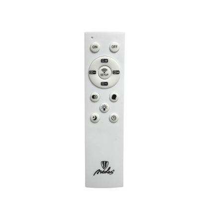LED Regulação cristal candeeiro suspenso LED/80W/230V 3000-6500K preto + comando