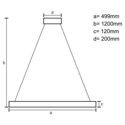 Candeeiro de cristal suspenso LED com regulação LED/90W/230V 3000-6500K branco + comando