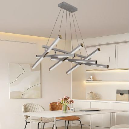 Candeeiro suspenso LED com regulação LED/90W/230V 3000-6500K + comando