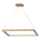 Candeeiro suspenso LED com regulação LEGNO 2xLED/33W/230V carvalho
