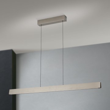 Candeeiro suspenso LED com regulação TARA LED/44W/230V 2700/3800/4500/5700K cromado mate