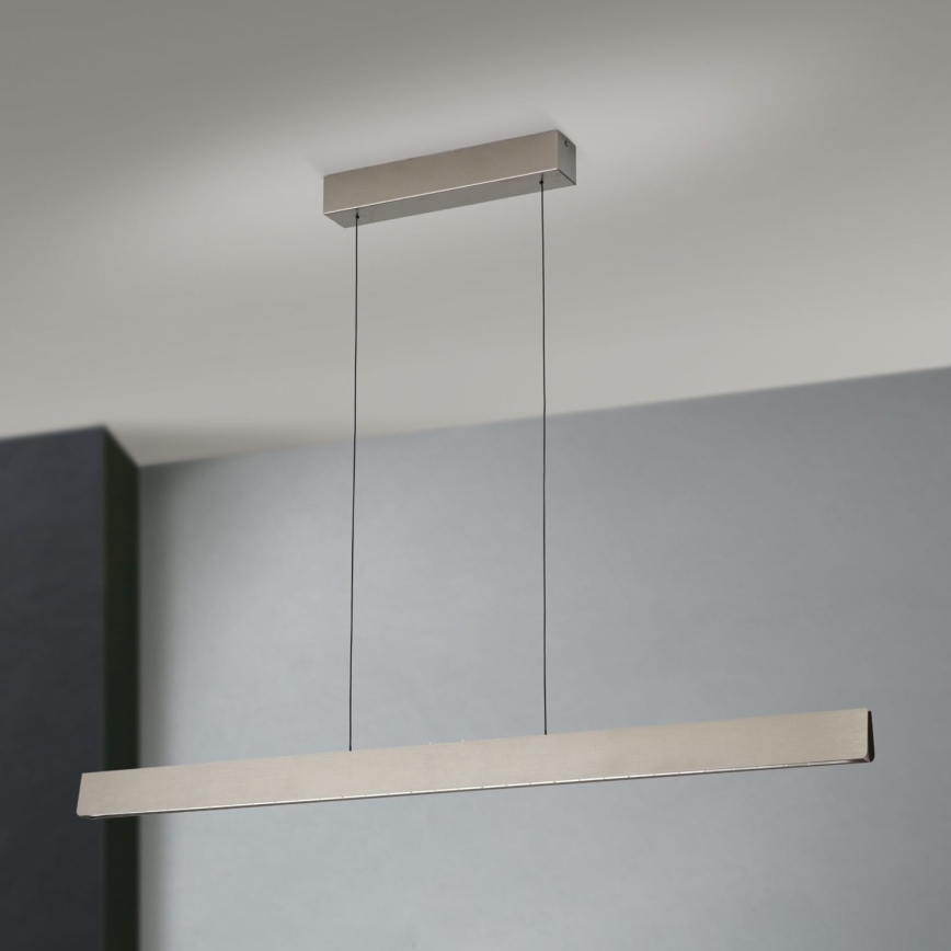 Candeeiro suspenso LED com regulação TARA LED/44W/230V 2700/3800/4500/5700K cromado mate