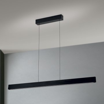 Candeeiro suspenso LED com regulação TARA LED/44W/230V 2700/3800/4500/5700K preto