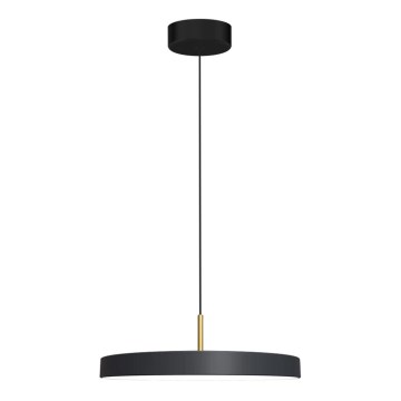 Candeeiro suspenso LED DISC LED/38W/230V diâmetro 45 cm preto